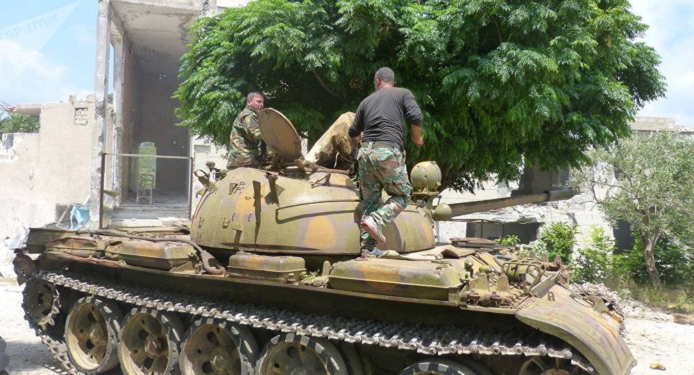 بالفيديو.. القوات السورية تتقدم في ريف حماة والهدف مطار أبو الضهور