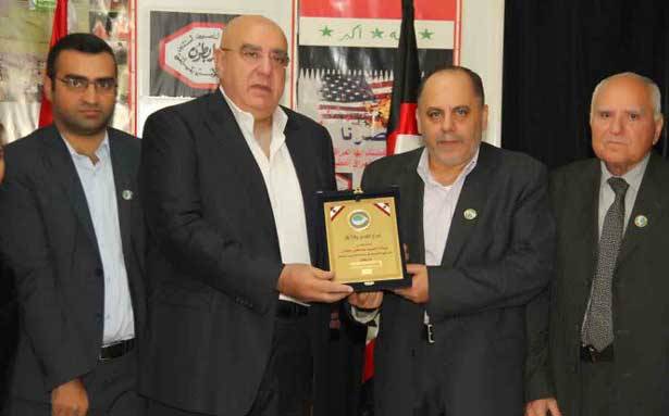 «هيئة تكريم المناضلين» كرّمت مصطفى حمدان