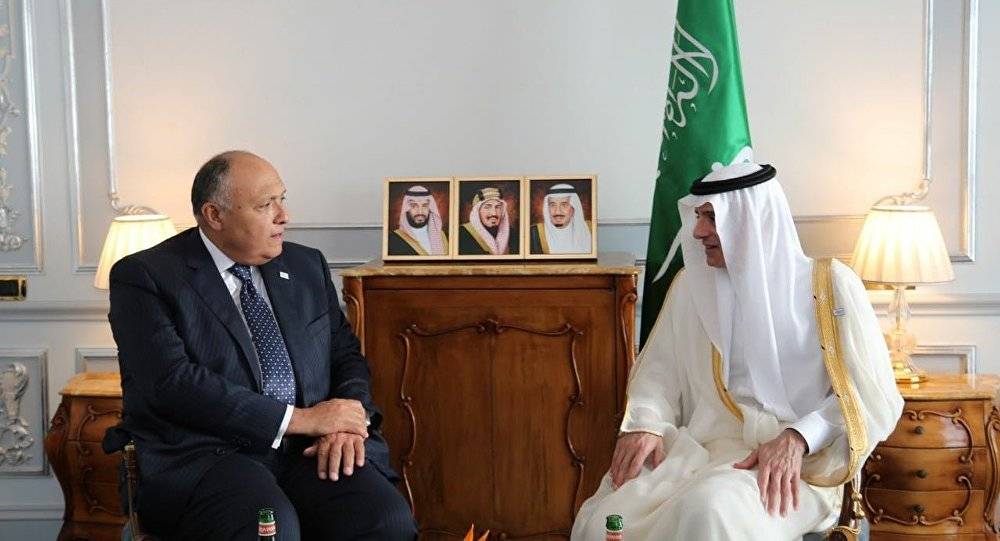 وزيرا خارجية مصر والسعودية يبحثان تطورات ملف سد النهضة