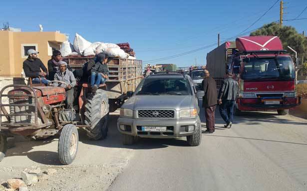 المرحلة الثالثة من عودة النازحين الى الطفيل تمت بمواكبة الجيش والامن العام
