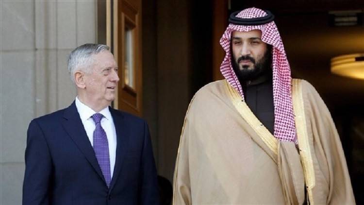 اتصال هاتفي متوتر بين ولي العهد السعودي ووزير الدفاع الأميركي