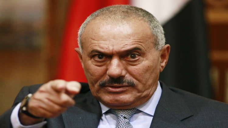 صورة جديدة للكمين الذي تعرض له صالح قبل قتله