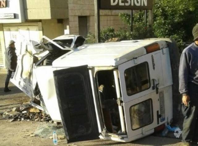 حادث مروع على اوتوستراد جعيتا.. كاد يتحول الى مأساة!
