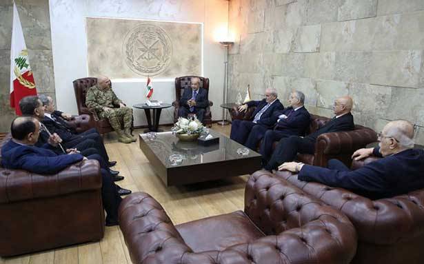 إستقبالات قائد الجيش