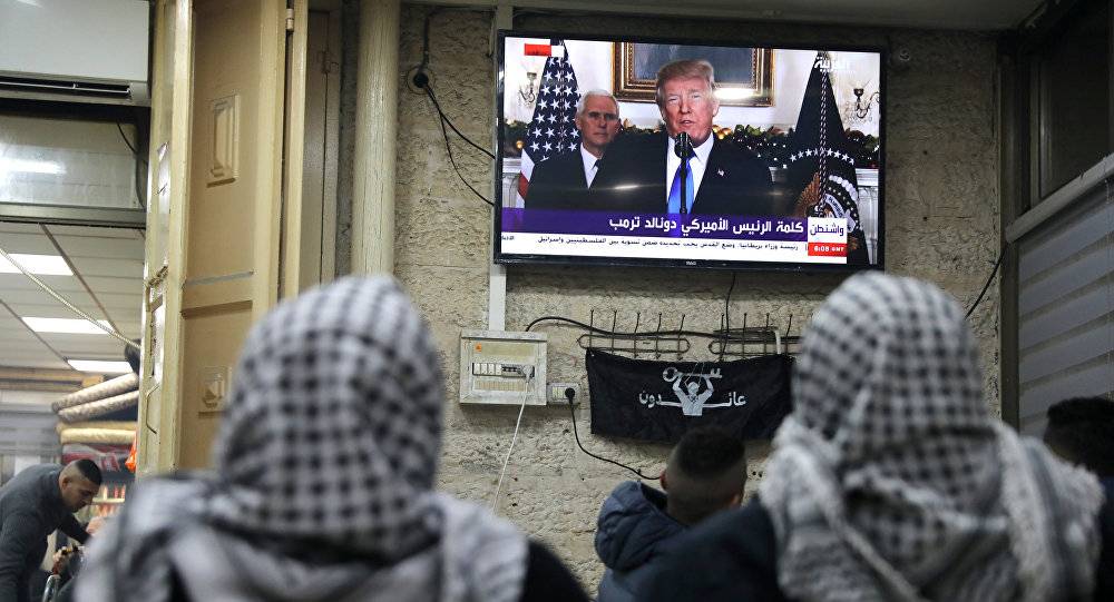 بالفيديو.. ترامب يعترف بالقدس عاصمة لإٍسرائيل