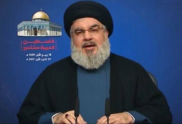 السيد نصرالله يدعو إلى تظاهرة حاشدة تضامناً مع القدس