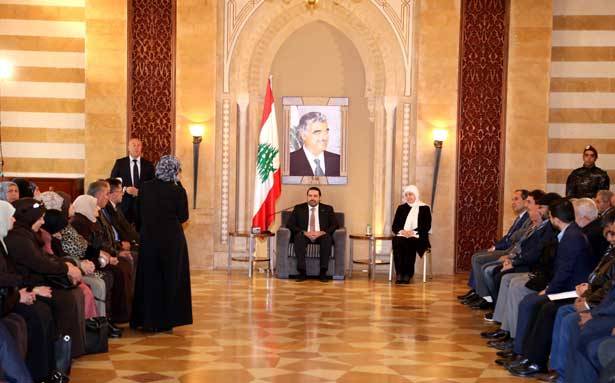 الحريري لأهالي الموقوفين :
العمل مُتواصل لإنجاز قانون العفو
