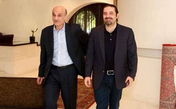 لقاء الحريري ـ جعجع بعد مؤتمر باريس