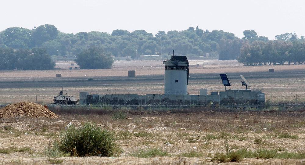 انفجار صاروخ محلي الصنع داخل حدود قطاع غزة