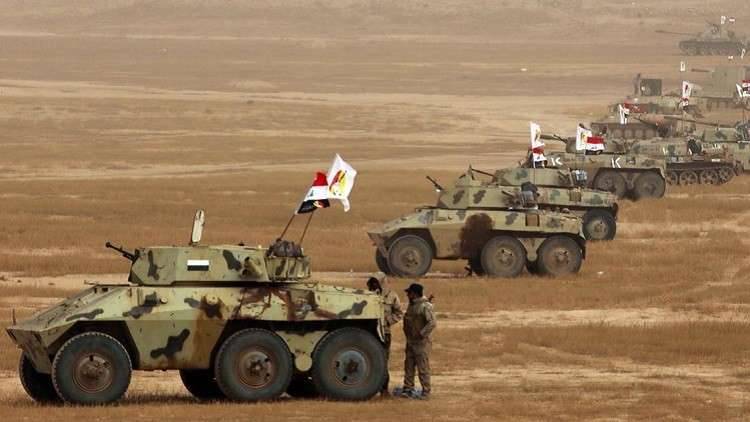 الحشد الشعبي العراقي يسيطر على الحدود مع سوريا (فيديو)