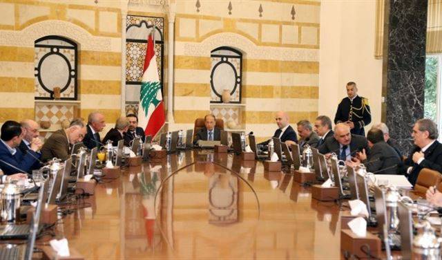 جلسة للحكومة الاسبوع المقبل..