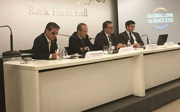 «مُلتقى الأعمال اللبناني ــ الكوري»
خوري : نركز على التوازن في التدفقات
التجاريّة مع الأسواق الجديدة والحاليّة