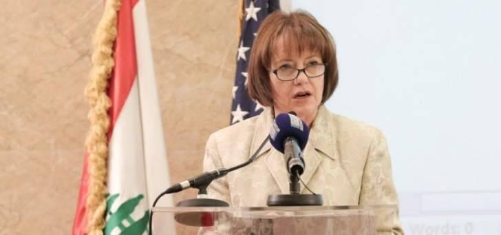 ريتشارد:الولايات المتحدة تتابع التزاماتها تجاه ​الجيش اللبناني