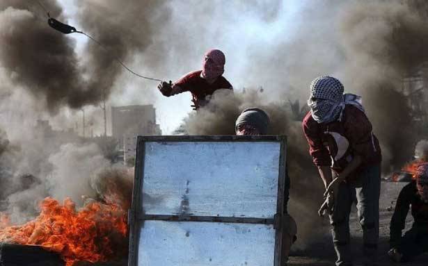 المواجهات على طول فلسطين