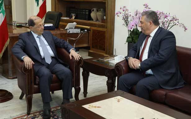 دبور نقل اليه رسالة شكر على موقفه الداعم للقدس وفلسطين
عون تسلّم رسالة من نظيره الكوري الجنوبي :
للحفاظ على عروبة القدس ولا يجوز طرد شعب...