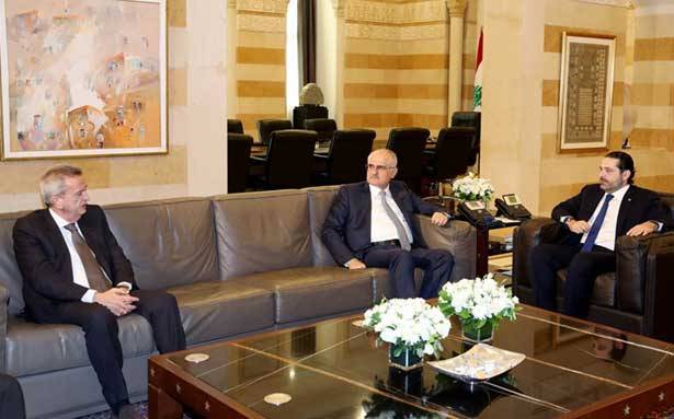 الحريري عرض الأوضاع الماليّة مع خليل وسلامة