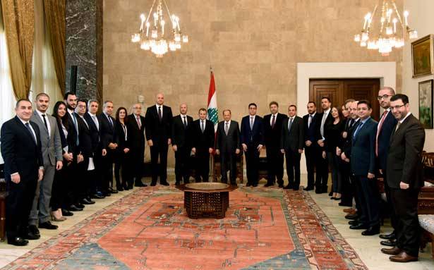 التقى وفد «جمعيّة الطاقة» وتابع نشاط وزارة الأشغال
عون : لتطوير القطاع السياحي والنقـــل والمواصلات