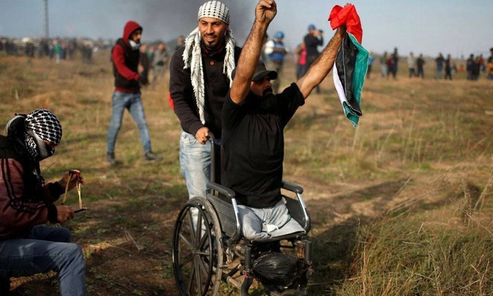 شهيدان و145 جريحاً في فلسطين..التلفزة الاميركية لا تنشر شيئاً عن الانتفاضة