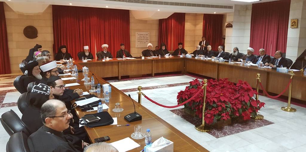القمة الروحية في بكركي طالبت ترامب بالرجوع عن قراره: يسيء الى ما ترمز اليه مدينة القدس ويشكل تحديا لأكثر من 3 مليار شخص