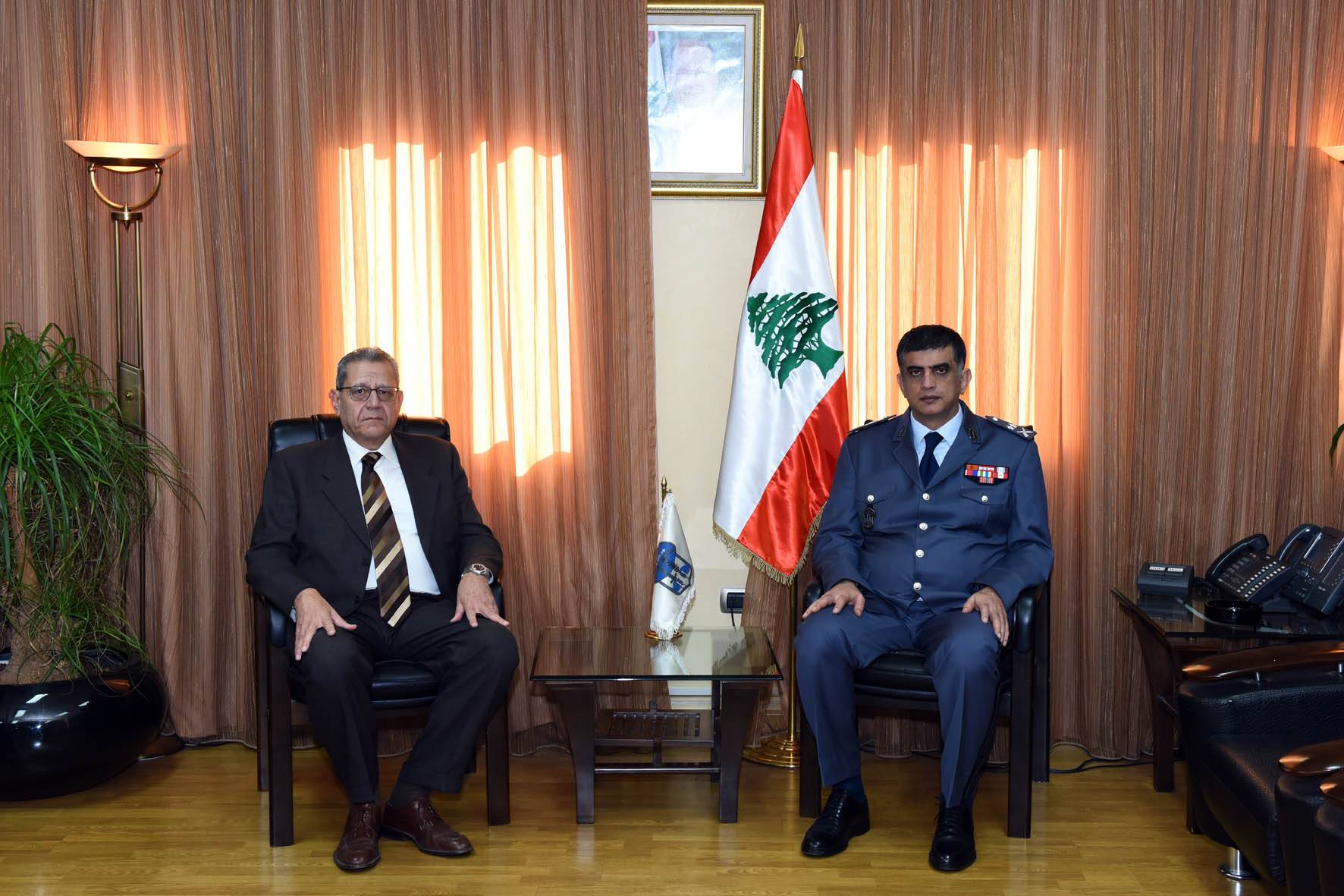 عثمان استقبل الوزير السابق جو سركيس