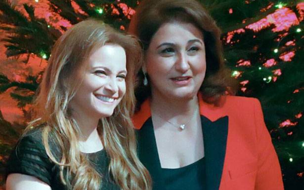 مي ميقاتي افتتحت مهرجان الميلاد في طرابلس