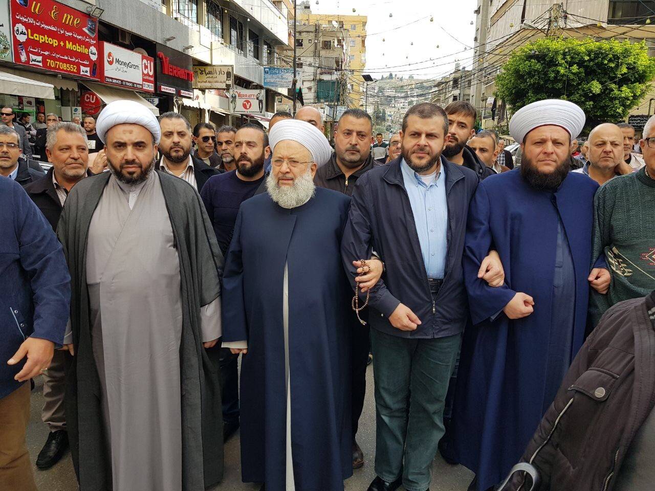مسيرة في صيدا تضامناً مع القدس ودعوة الى استمرار الانتفاضة