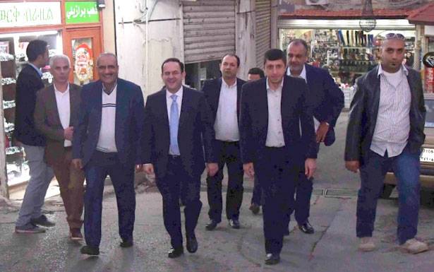 كيدانيان تفقد سوق الأرمن في زحلة