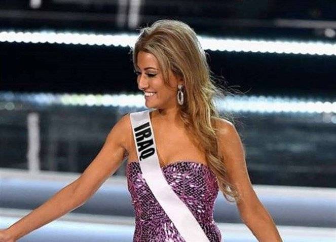 بسبب صورة.. ملكة جمال العراق تغادر بلدها الأم