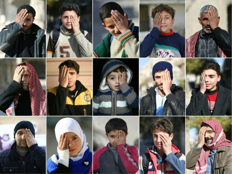 "رضيع الغوطة" تحول إلى رمز المعاناة