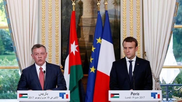 قضية القدس تتصدر أجندة لقاء ماكرون والملك عبد الله الثاني في باريس
