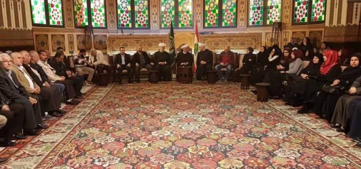 دريان أكد الاستمرار في متابعته لقضية الموقوفين الإسلاميين