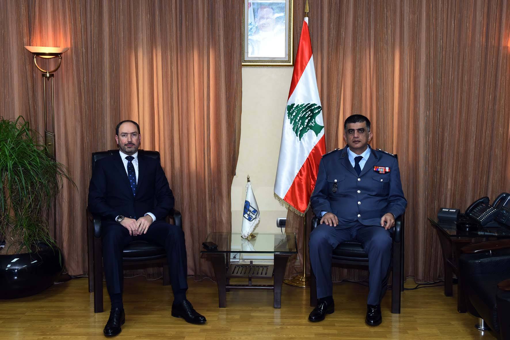 عثمان استقبل محافظ الجنوب واحمد الحريري