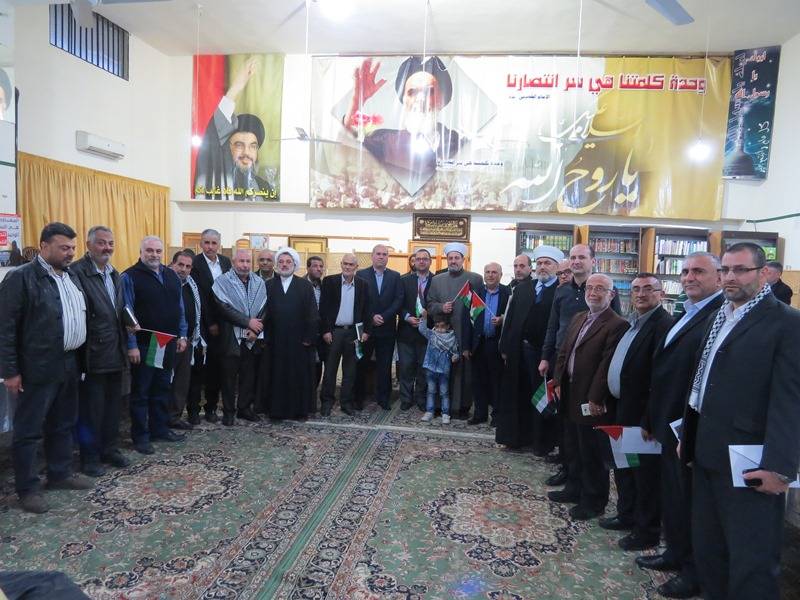 لقاء لحزب الله في الكورة تضامنا مع القدس: الرد على قرار ترامب بتعميق خيار المقاومة