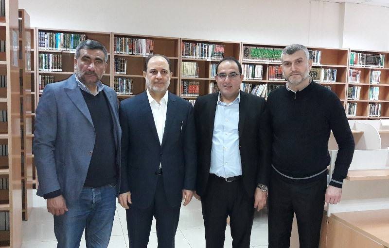 وفد اقليم الخارج في حركة امل زار ممثل السيستاني في لبنان