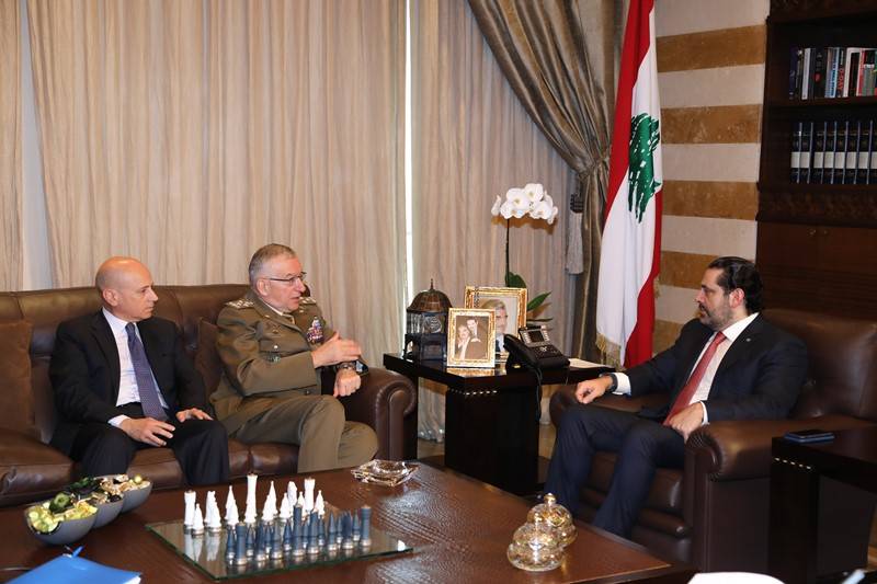الحريري استقبل نقيب المحامين ووفدا من البنك الدولي وغراتسيانو