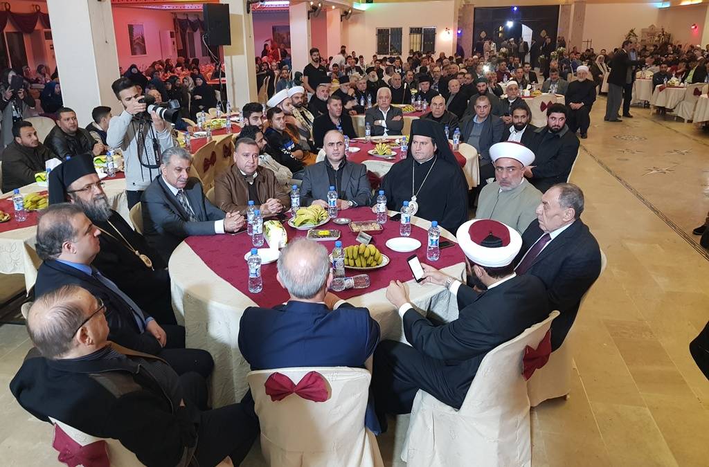 لقاء في ذكرى المولد النبوي والميلاد برعاية المفتي دريان وحضور المطرانين ضاهر ومنصور