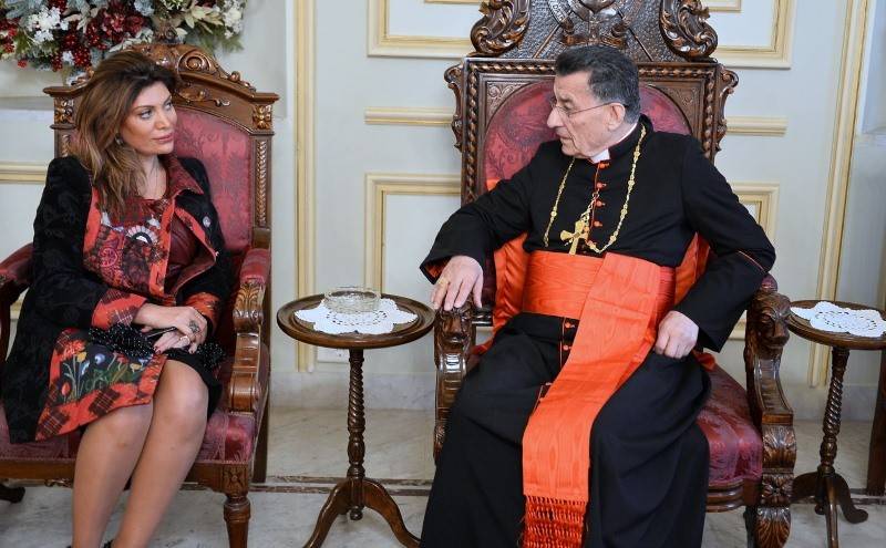سفيرة لبنان في إيطاليا زارت الراعي