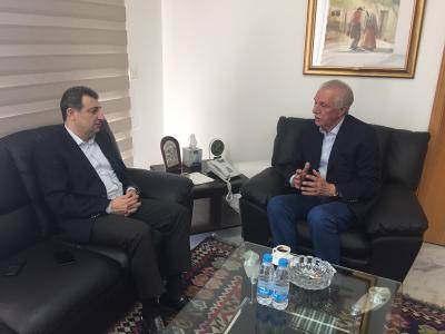 زعيتر التقى ابو فاعور: لن نتساهل بأي أمر يضر بالصحة العامة