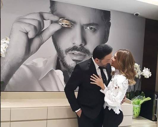 للمرة الاولى رامي عياش ينشر صورا واضحة لابنه.. جماله سيدهشكم