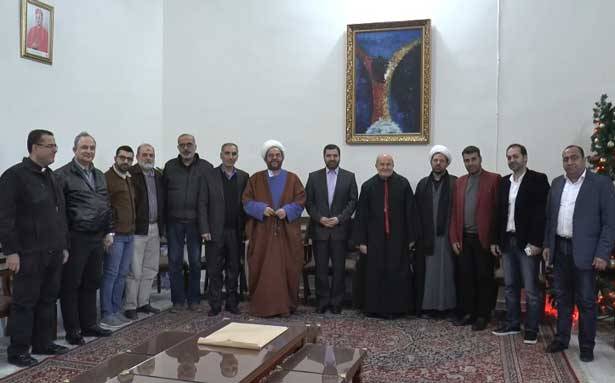 وفد من حزب الله زار مُمثلي
الطوائف المسيحيّة في بيروت مُهنئاً