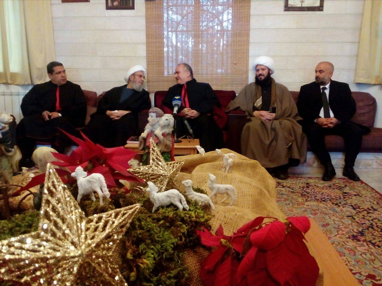 يزبك زار المطران رحمة مهنئا وتشديد على الوحدة والحوار