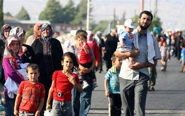 أرقام النازحين  واللاجئين
