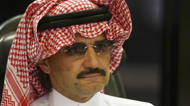 الوليد بن طلال يرفض دفع 7 مليارات دولار
ويقول سأجعل محمد بن سلمان امام الشيطان