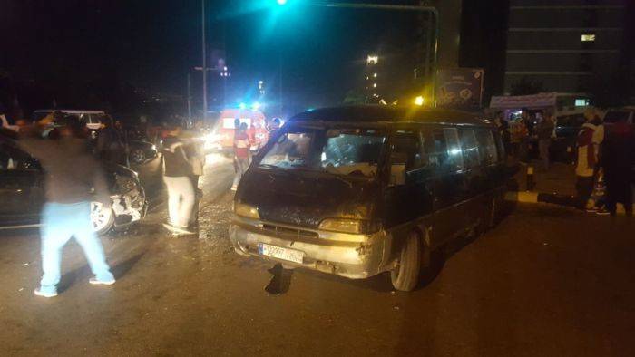 بالصور.. 5 جرحى بحادث مروع في قصقص