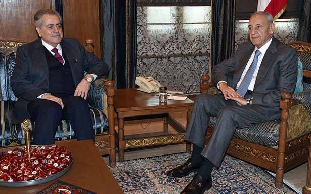 برّي عرض التطوّرات مع زوّاره