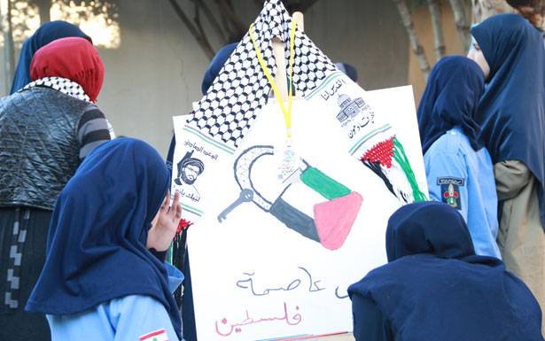 أمسية ومرسم «هنا الضاحية هنا القدس» من  كنيسة حارة حريك الى كنيسة القيامة