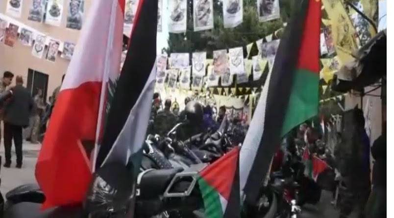مسيرة دراجات نارية في صور تضامنًا مع القدس