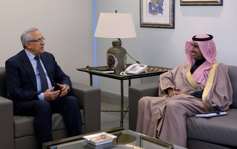 سليمان استقبل سفير السعودية: لصيانة العلاقة مع المملكة وتحصينها