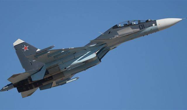 البنتاغون ينشر فيديو لمطاردة مقاتلات "سو-30" الروسية