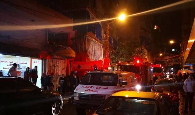 بالفيديو - حريقٌ في الطابق الثالث يودي بحياة سكّان الطابق الرابع في الزيدانية